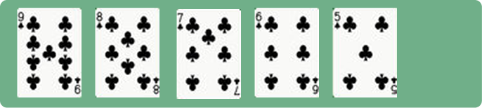 straight flush example