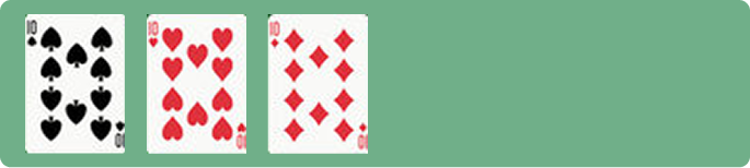 three of a kind example